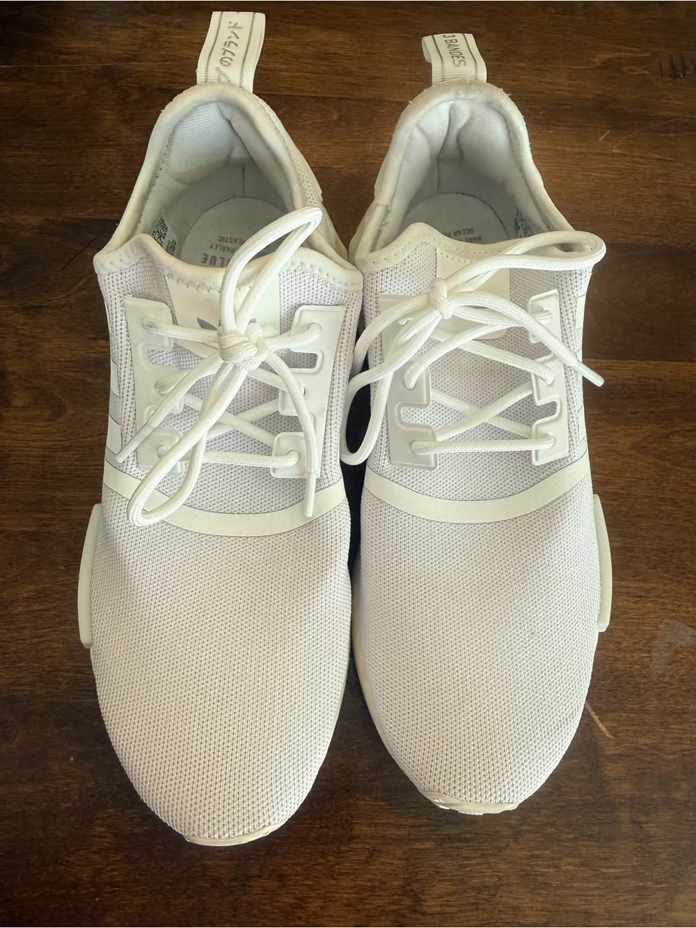 adidas All-White Mesh Lace-Up Women's Athletic Sneakers